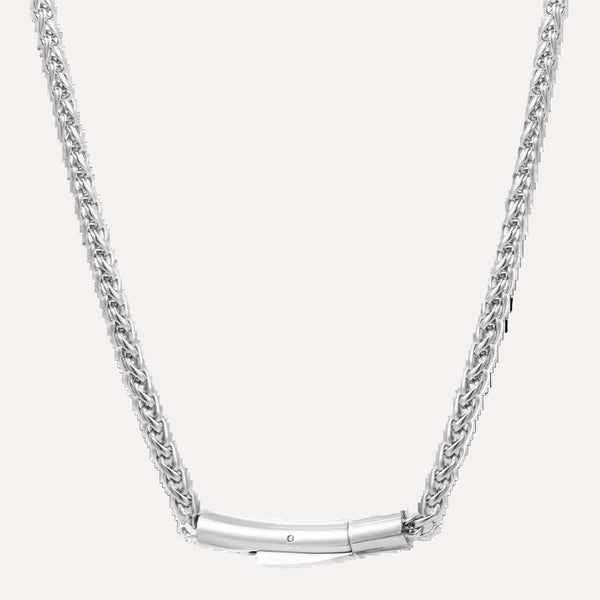 NOSARA Wave Clasp Chain Necklace