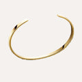 NOSARA Gold Plain Bangle