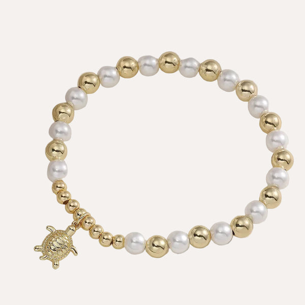 NOSARA Beaded turtle bracelet
