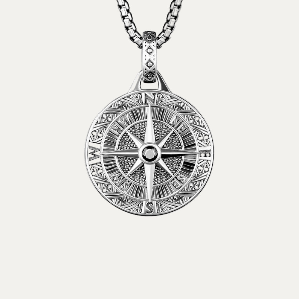 NOSARA Compass Pendant